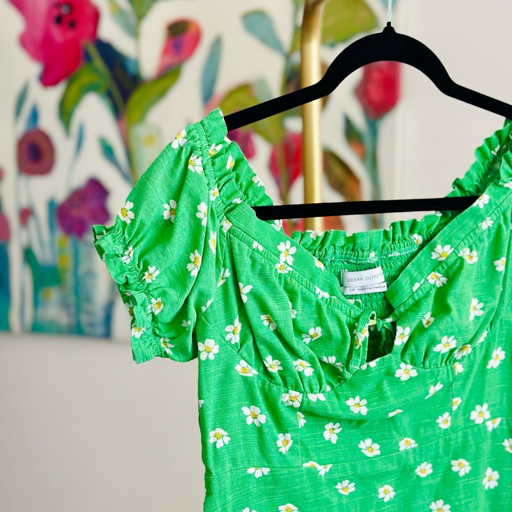 Urban Outfitters Magpie Off the Shoulder Mini Dress